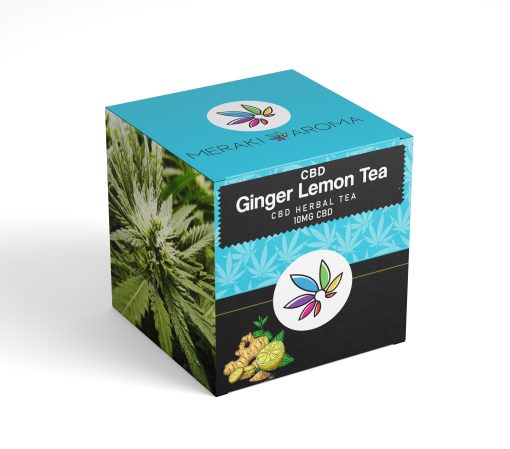 CBD Ginger Lemon Tea | Meraki Aroma