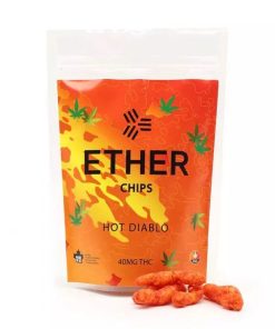 Ether Edibles Hot Diablo Chips 40Mg Thc