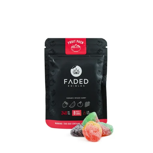 Faded Cannabis Co. Fruit Pack Gummies