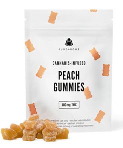 Buuda_Bomb 100Mg_Gummies Peach