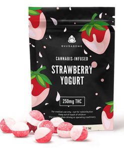 Buuda_Bomb 250Mg_Gummies Strawberry_Yogurt