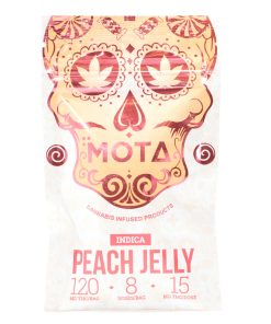 Mota Peach Jelly Indica 120Mg Thc