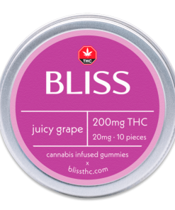 Bliss Tins Juicy Grape 200