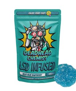 LSD Edible 100ug Sour Blue Raspberry Deadhead Chemist