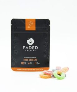 Faded Cannabis Co. Sour Suckers 180mg THC