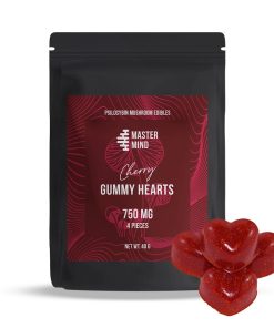 Mastermind Gummy Hearts Cherry 4X3000Mg 1