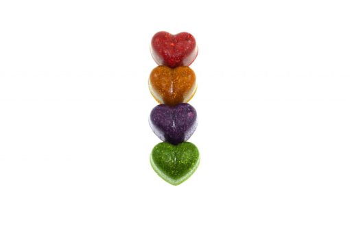 Mastermind Gummy Hearts Variety Pack 4X3000Mg 2