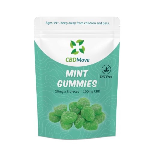 CBD Move Gummies - Mint - 100mg CBD