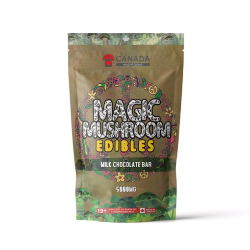 Magic Mushrooms Milk Chocolate Bar 5000mg