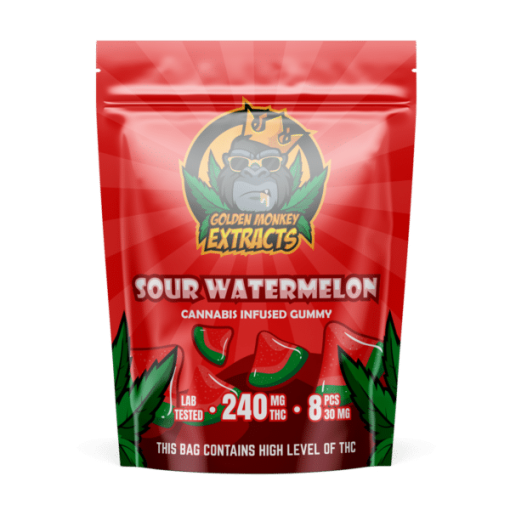 Golden Monkey Extracts Sour Watermelon 240MG THC