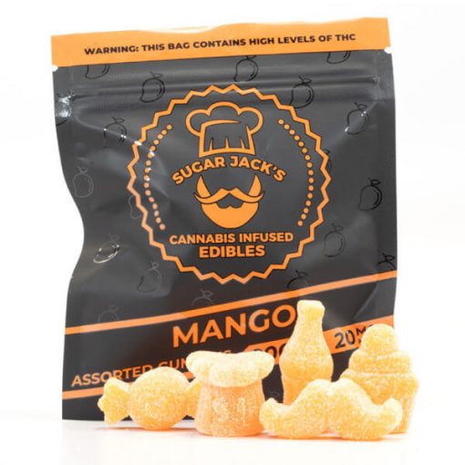 Sugarjacks Assorted Thc Gummies Mango 200Mg 1