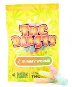 Thcblasts 200Mg Thc Gummy Worms 1 1