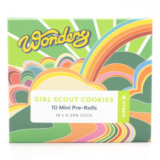 Wonders Mini Pre Rolls Hybrid Girl Scout Cookies 1