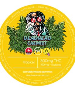 Deadhead Chemist 500MG THC Grape Gummy