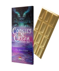 Alice – 3000mg Cookies n Cream Chocolate Bar