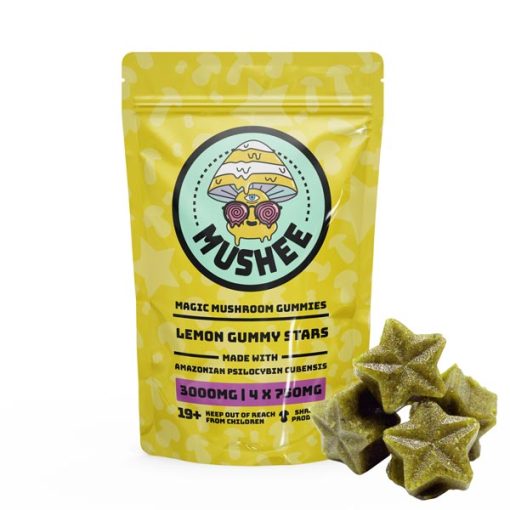 Magic Mushroom Star Gummies - Lemon- 3000MG - Mushee
