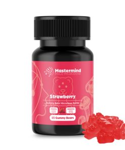 Mastermind Psilo Magic Mushroom Gummy Bear Microdose - 3000MG - Strawberry
