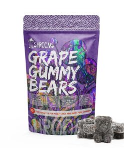 Amazonian Magic Mushroom Grape Gummy Bears 1000MG