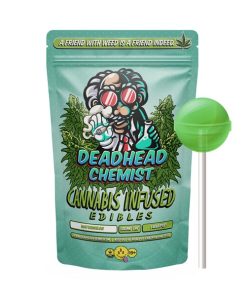 Deadhead Chemist Lollipops 180mg THC - Watermelon