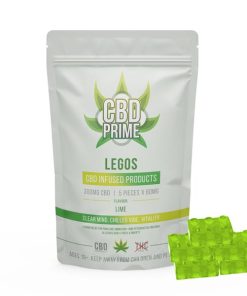 CBD Prime Lego Gummies - Lime - 300mg CBD