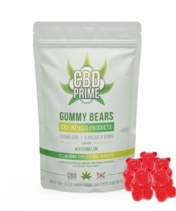CBD Prime Gummy Bears - Watermelon - 300mg CBD