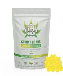CBD Prime Gummy Bears - Lemon - 300mg CBD