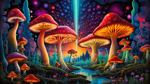 How Magic Mushrooms Have Influenced Artistic Expressions