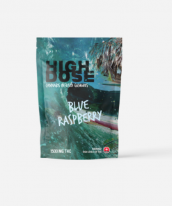 High Dose – Blue Raspberry THC Gummies 1500mg