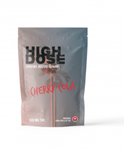 High Dose – Cherry Cola THC Gummies 500mg