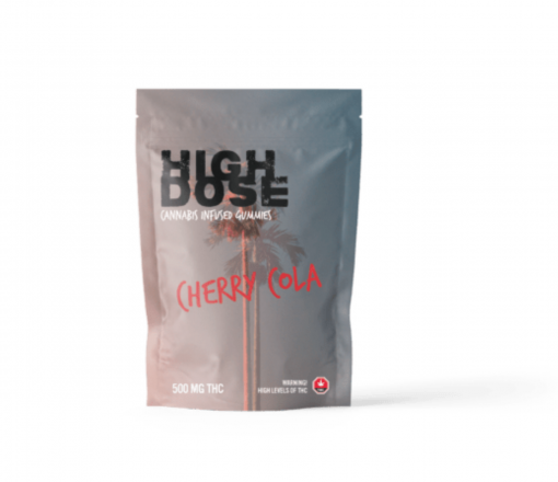 High Dose – Cherry Cola THC Gummies 500mg