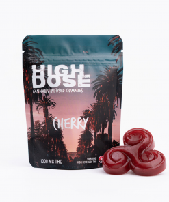 High Dose – Cherry THC Gummies 500mg