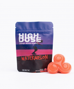High Dose - Watermelon THC Gummies - 500mg