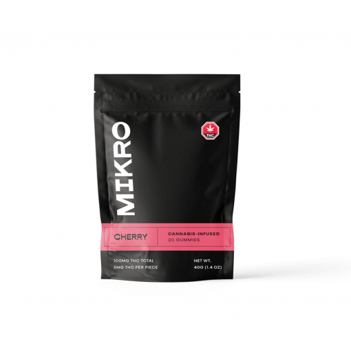 Mikro – Cherry THC Gummies 100mg